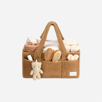 Sherpa diaper caddy