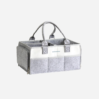Felt diaper caddy